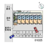 ★手数料０円★高崎市浜尻町　月極駐車場（LP）